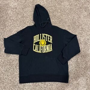 Men’s Hollister Black Hoodie~Size Large